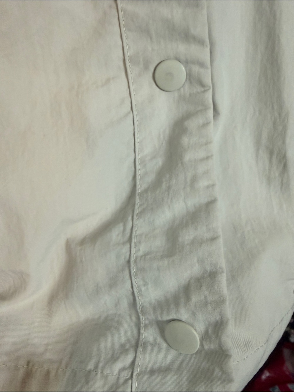 Nike Cream Colored Snap-Front Athletic Skort Woman’s Size Small - Picture 5 of 10